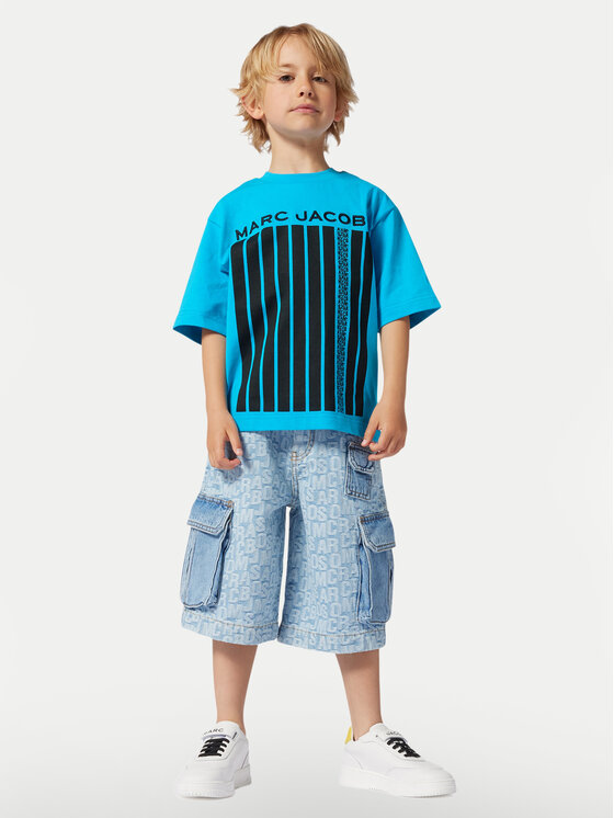 Marc Jacobs Marc Jacobs Футболка W60451 D Бірюзовий Relaxed Fit