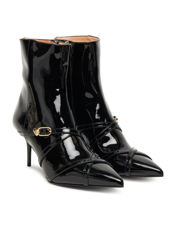 LOVE MOSCHINO Ботильйони LOVE MOSCHINO JA21047G1NIH000 Чорний