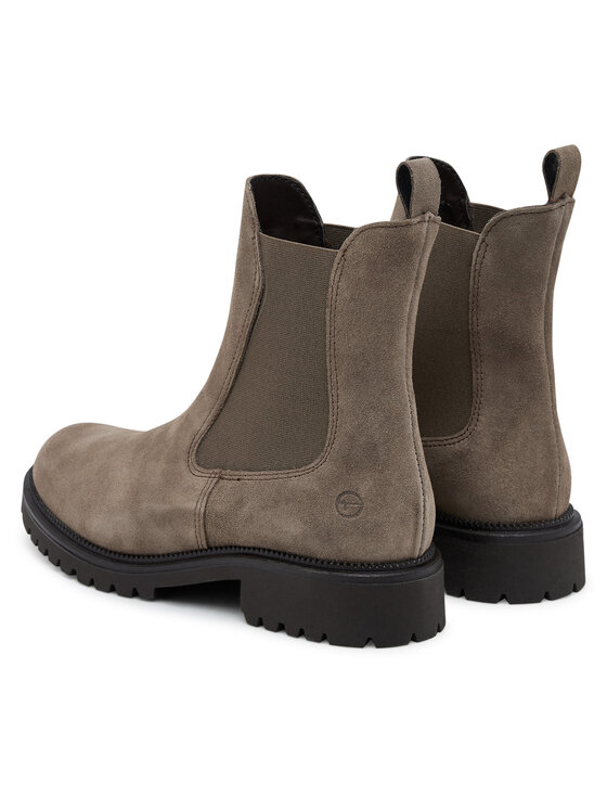 Tamaris Kotníková obuv s elastickým prvkem Tamaris 1-25427-41 Hnědá