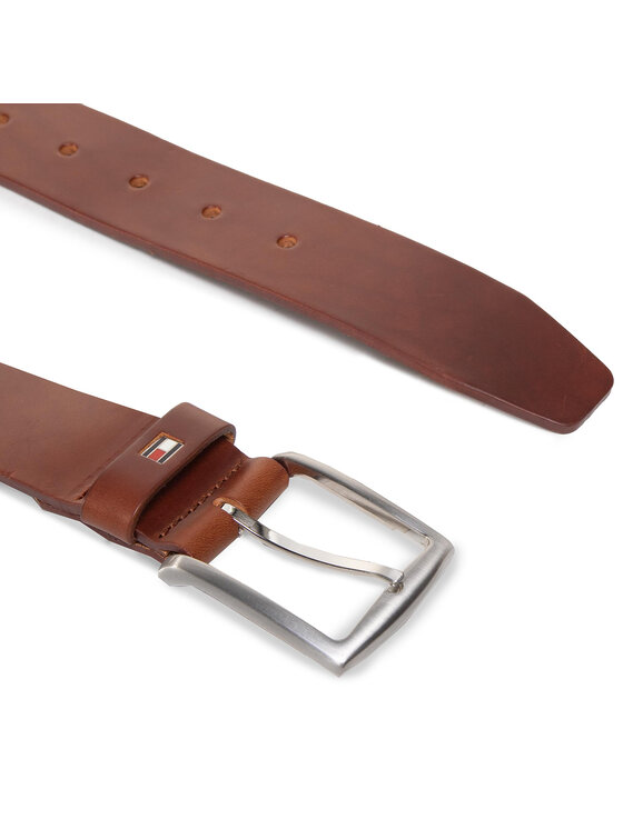 Tommy Hilfiger Cinturón para hombre Tommy Hilfiger New Denton 4.0 E367863162 Marrón