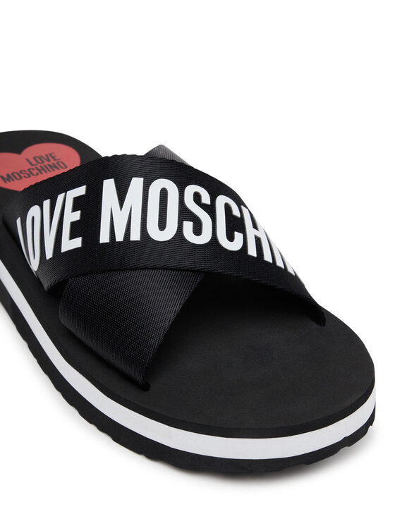 LOVE MOSCHINO Шльопанці LOVE MOSCHINO JA28324G0MIX3000 Чорний