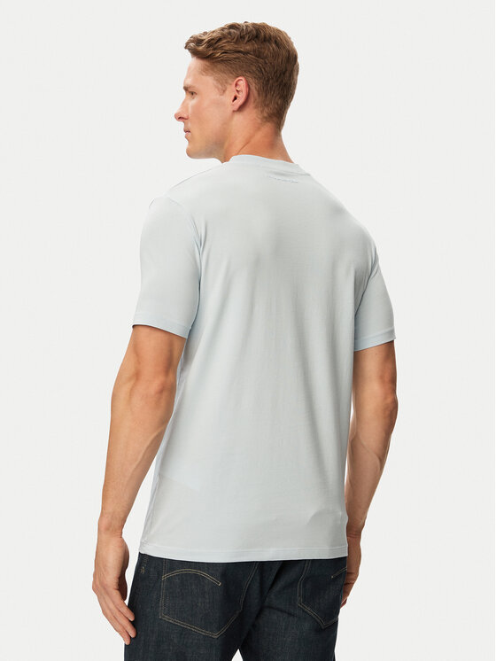 KARL LAGERFELD KARL LAGERFELD Camiseta 755750 563221 Azul claro Regular Fit