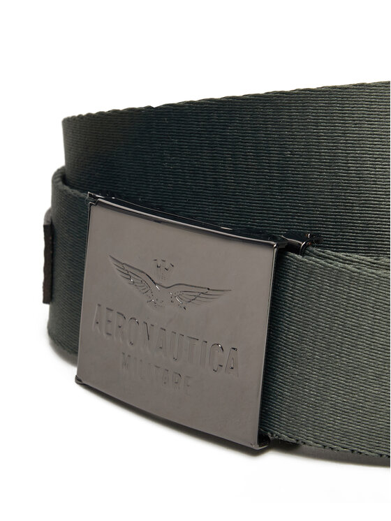 Aeronautica Militare Pánsky opasok Aeronautica Militare 251CI299CT3209 Zelená