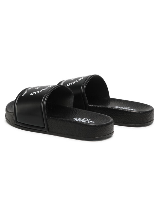 Karl Lagerfeld Kids Šlepetės Karl Lagerfeld Kids Z29035 Juoda