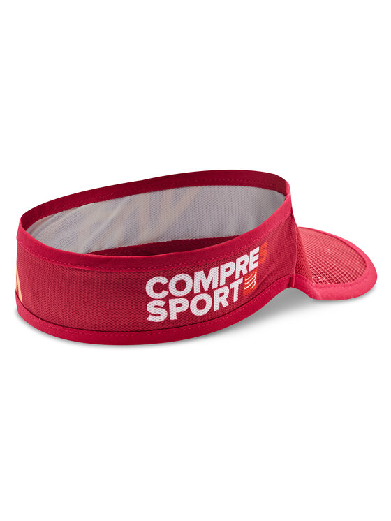 Compressport Visiera Compressport Spiderweb Ultralight Visor SULVISOR Bordeaux