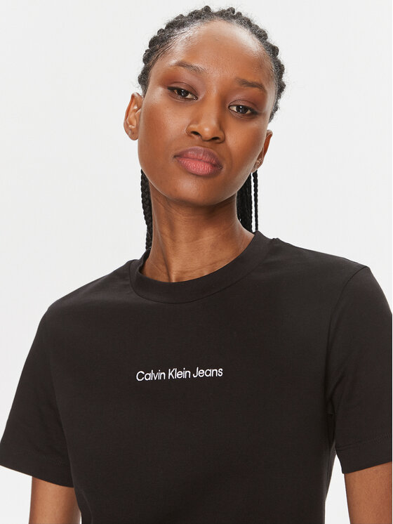 Calvin Klein Jeans Calvin Klein Jeans Camiseta J20J221065 Negro Regular Fit