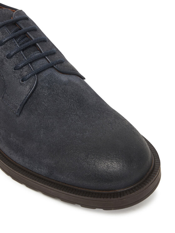 Tommy Hilfiger Cipele Tommy Hilfiger Cleated Derby FM0FM05770 Tamnoplava