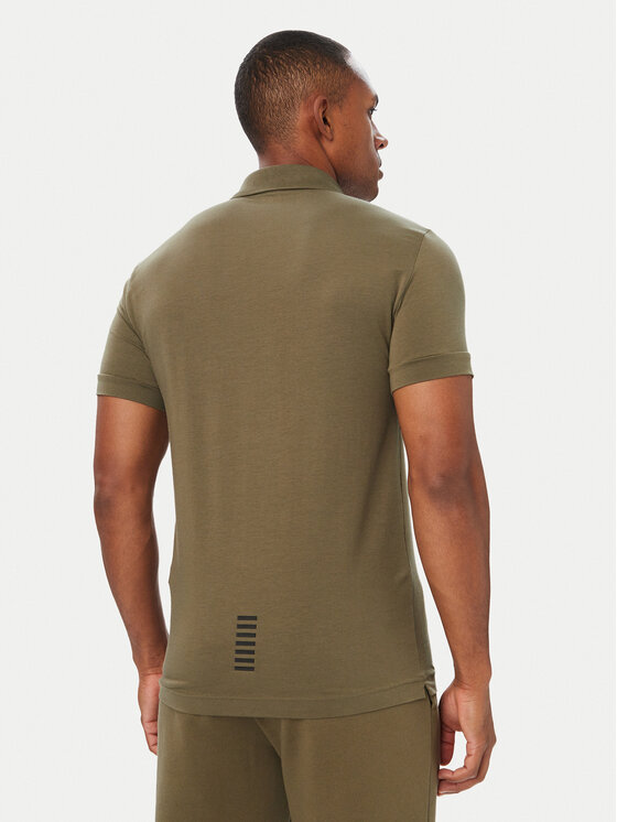 EA7 Emporio Armani EA7 Emporio Armani Polo 8NPF14 PJVQZ U7014 Caqui Regular Fit