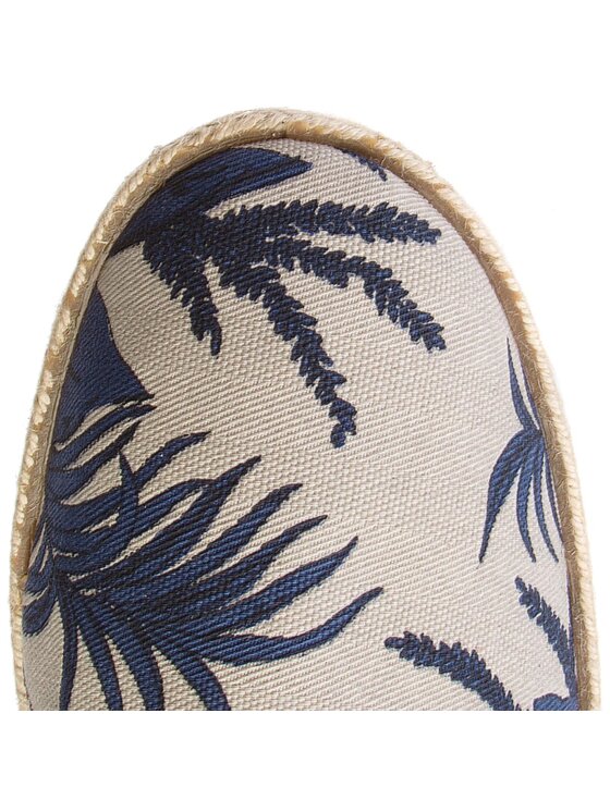 Tommy Hilfiger Espadrillas Tommy Hilfiger Easy Summer Print Slip On FM0FM01814 Beige