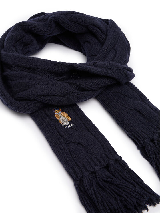 Polo Ralph Lauren Šalikas Polo Ralph Lauren 455981434002 Tamsiai mėlyna