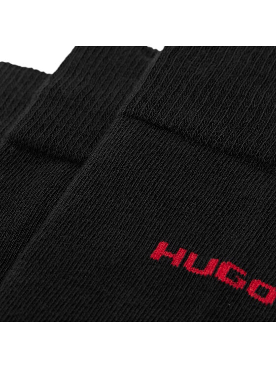 HUGO Șosete lungi HUGO 50493253 Negru