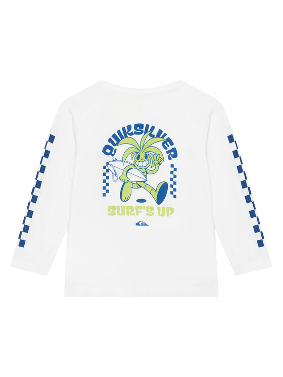 Quiksilver Quiksilver Camiseta Ev Bloomsday EQKZT03572 Blanco Regular Fit