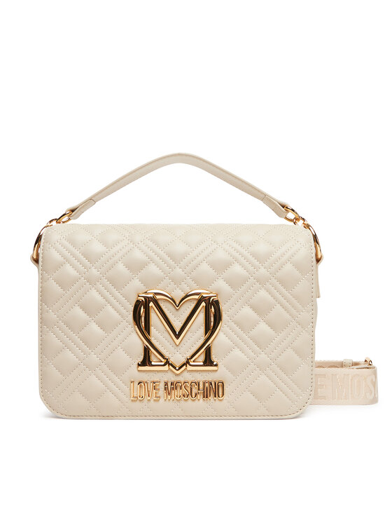 LOVE MOSCHINO Τσάντα LOVE MOSCHINO JC4302PP0MK1211A Κρεμ