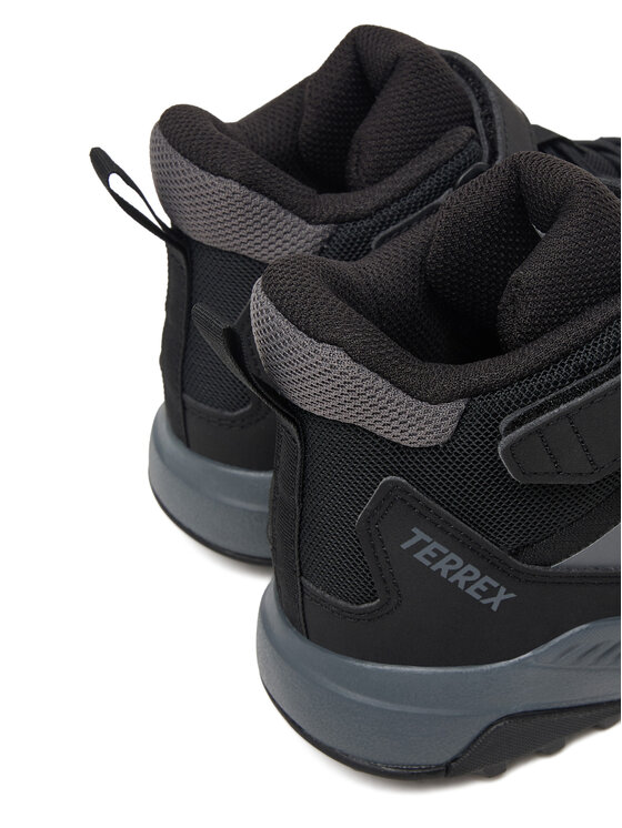 adidas Trekking adidas Terrex Anylander Mid Children Hiking Shoes HQ7575 Crna
