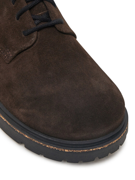 Birkenstock Półbuty Birkenstock Highwood Lace Low 1029609 Brązowy