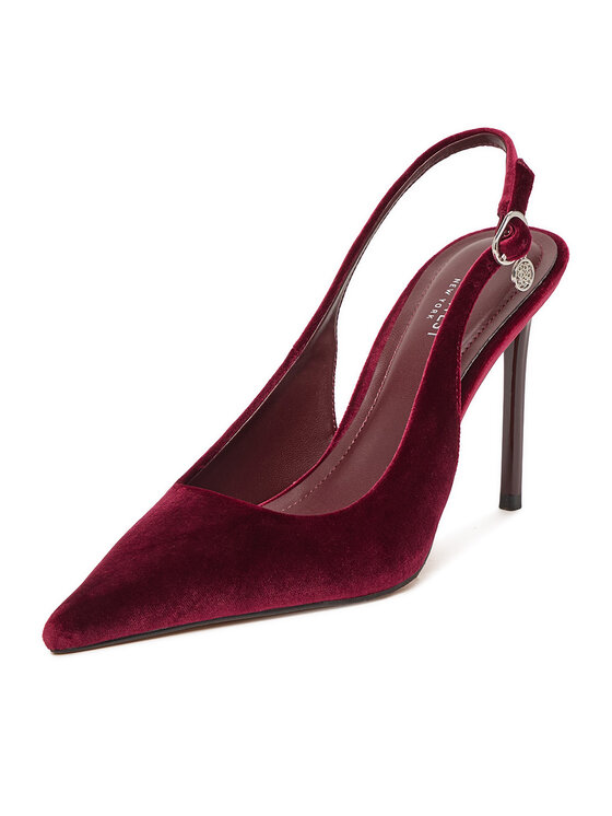Nine West Szpilki Nine West EO-TS6384-02 Bordowy