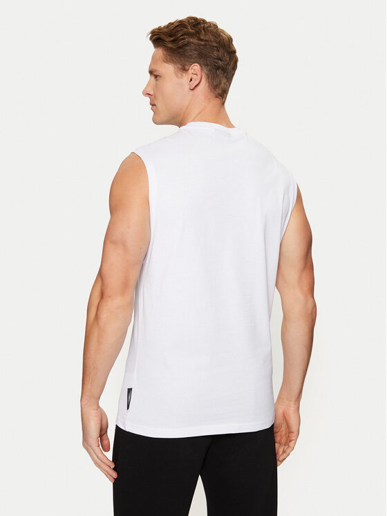 Plein Sport Plein Sport Trikó AADC MTK7158 SJY001N Fehér Regular Fit