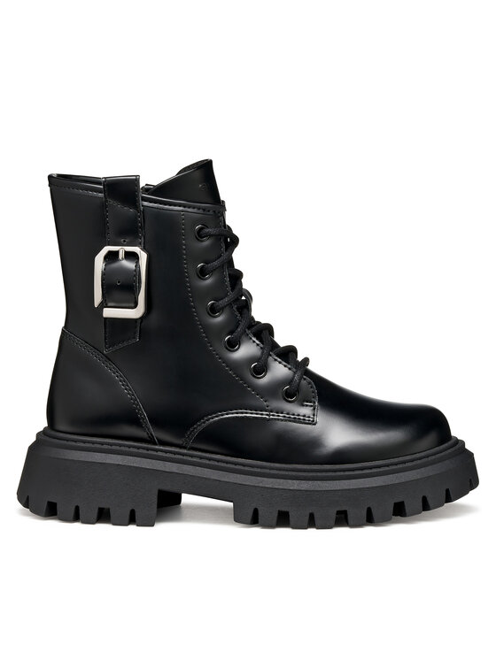 Geox Stivaletti Geox J Maquinnens J56M6C 000CN C9999 S Nero