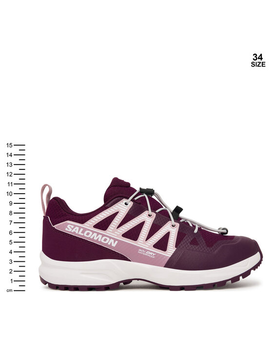 Salomon Trekking čevlji Salomon L49212600 Bordo rdeča