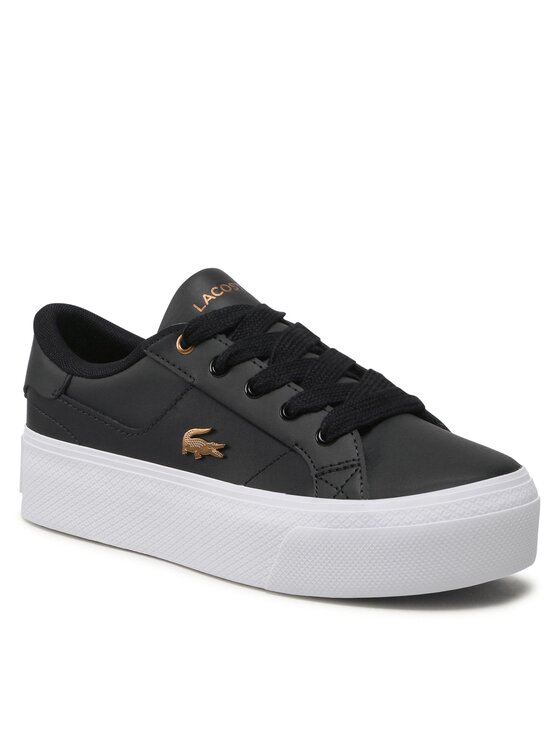 Lacoste Snīkeri Lacoste Ziane Platform 123 1 Cfa 745CFA0013312 Melns