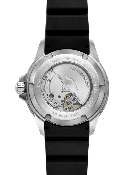 Emporio Armani Laikrodis Emporio Armani Sea Explorer AR60078 Juoda