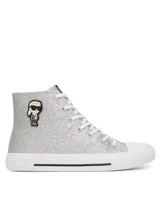 KARL LAGERFELD Plátenky KARL LAGERFELD Z31171 S Sivá