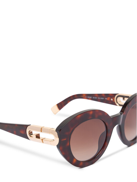 Furla Okulary przeciwsłoneczne Furla WD00157 A.0116 Brązowy