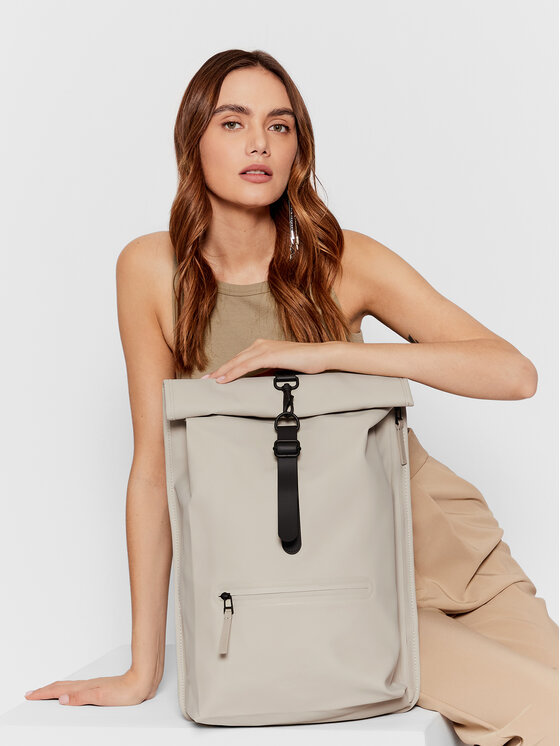 Plecak Rains Rolltop Rucksack 13160 Szary | Eobuwie.com.pl