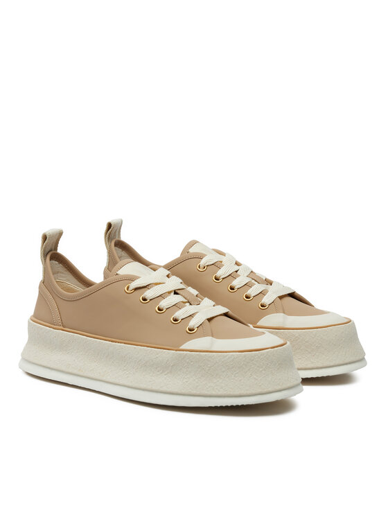 Max Mara Bambas Max Mara Prefallsneaker 2424766011 Beis
