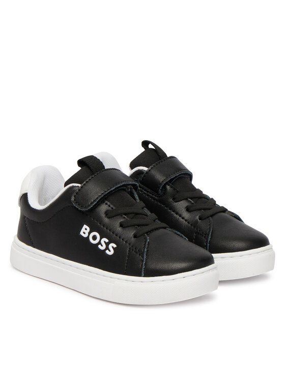 BOSS Sneakersy BOSS J52824 S Čierna