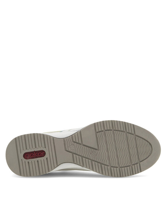 Rieker Sneakersy Rieker N4381-80 Biały