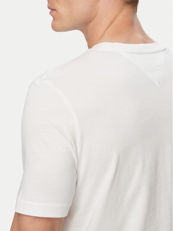 Tommy Hilfiger Tommy Hilfiger Camiseta MW0MW43226 Blanco Regular Fit