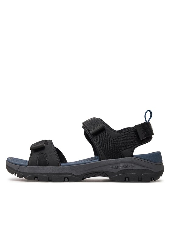 Skechers Sandale Skechers Tresmen-Ryer 205112/BLK Crna