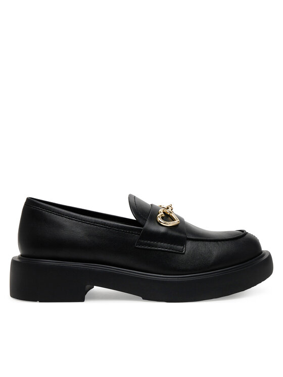 LOVE MOSCHINO Loafersy LOVE MOSCHINO JA10394G1MIA0000 Černá