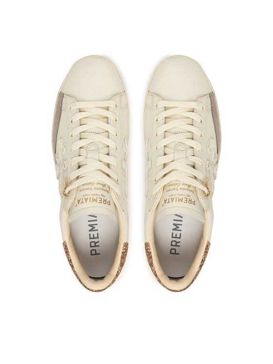 Premiata Sneakersy Premiata Stevend Var 8059 Kremowy