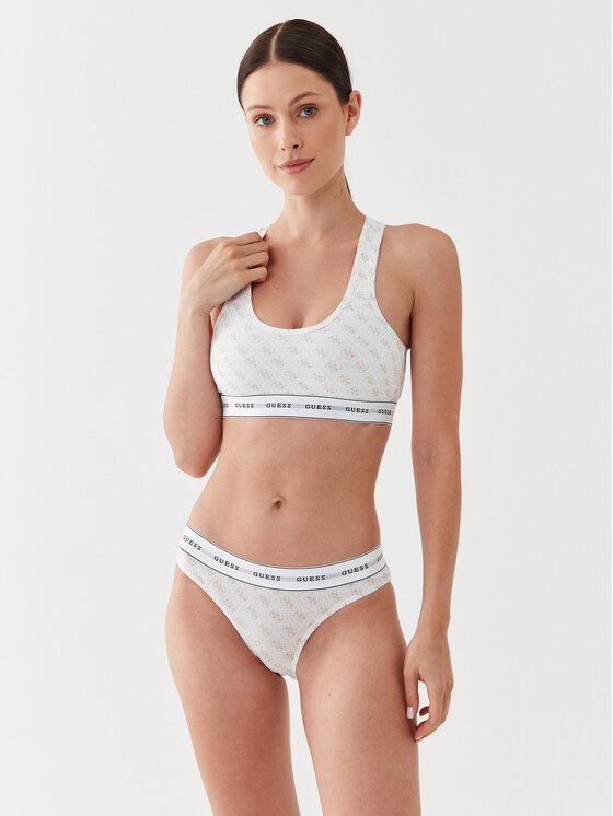 Guess Guess Braguitas clásicas Carrie O97E02 KBOE1 Blanco
