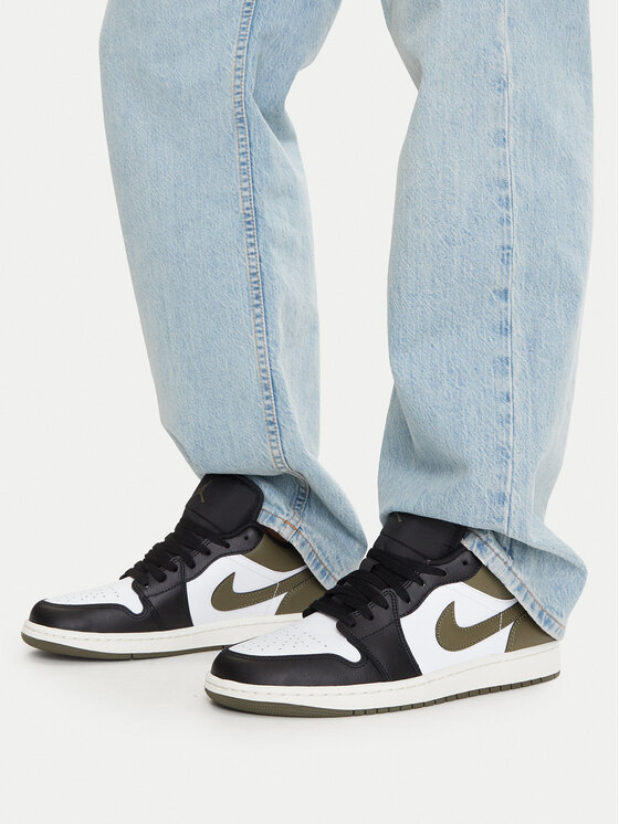 Nike Sneakersy Nike Air Jordan Low 1 553558 092 Biały