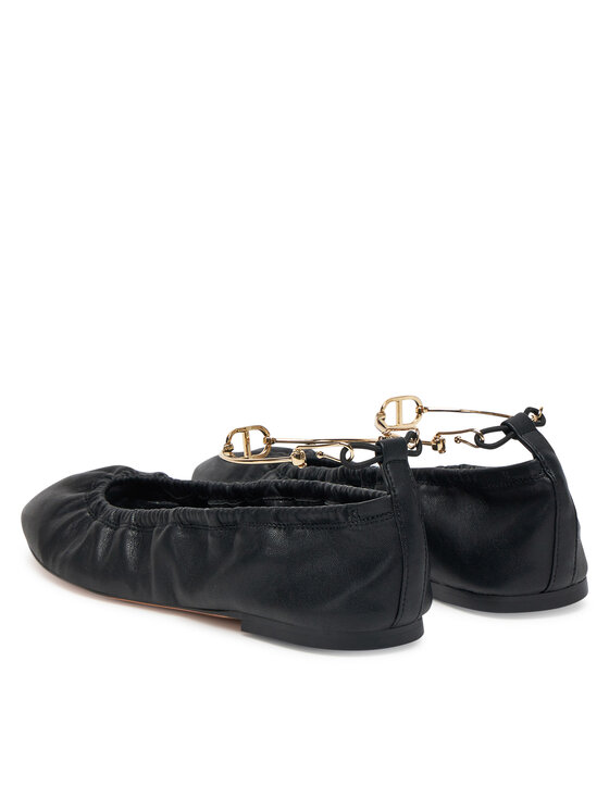 TWINSET Балетки TWINSET 251TCP150 Чорний