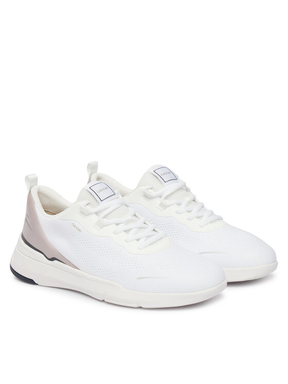 Geox Snīkeri Geox U Vittour U65N8B 06K15 C1236 Balts