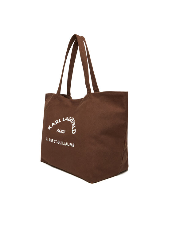 KARL LAGERFELD Kabelka KARL LAGERFELD A1W50006 Hnedá