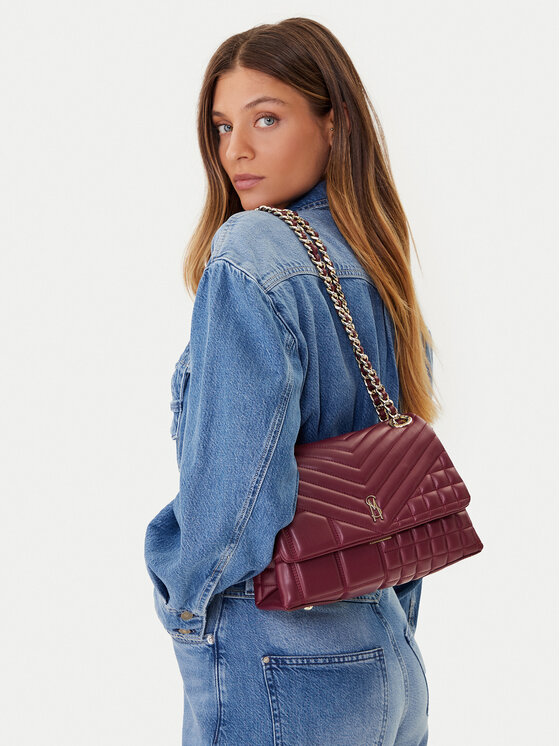 Steve Madden Kabelka Steve Madden Bvolt-Q SM13001813 Bordová