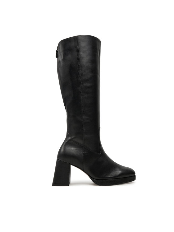 Gabor Чоботи Gabor Eleganter Stiefel 55.729.27 Чорний