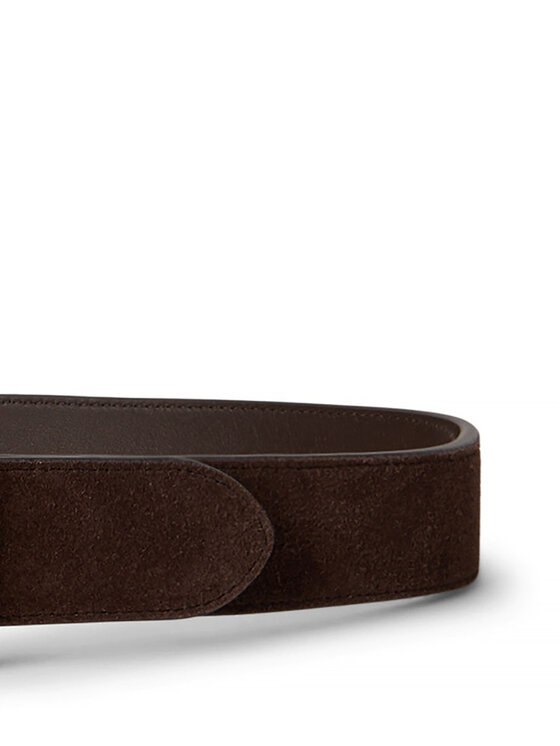 LAUREN RALPH LAUREN Pasek LAUREN RALPH LAUREN 412951457008 Brązowy ciemny