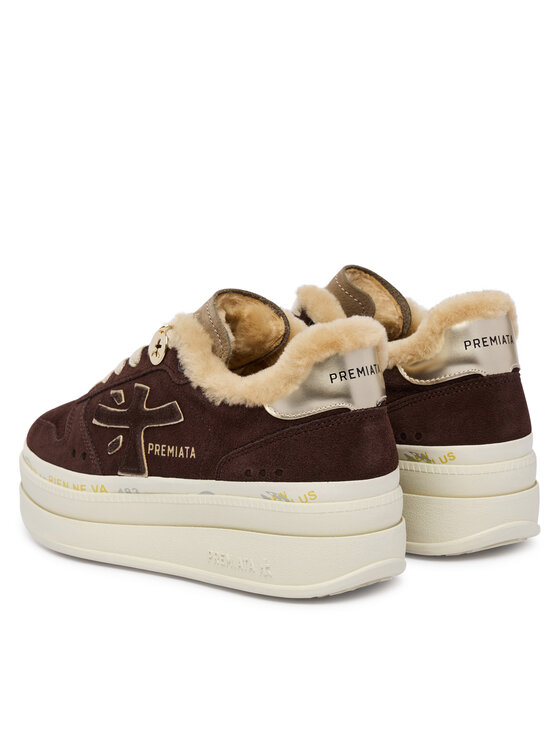 Premiata Sneakersy Premiata MICOL VAR 7894M Hnedá