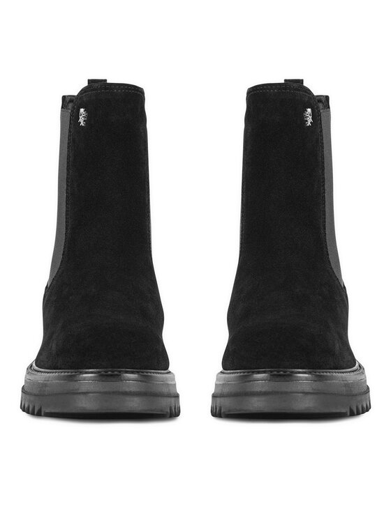 MEXX Kotníková obuv s elastickým prvkem MEXX MX/004C-WB Černá