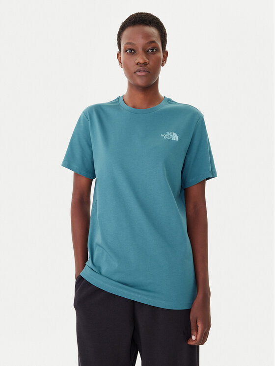 The North Face The North Face T-Shirt Redbox NF0A87NK Μπλε Relaxed Fit
