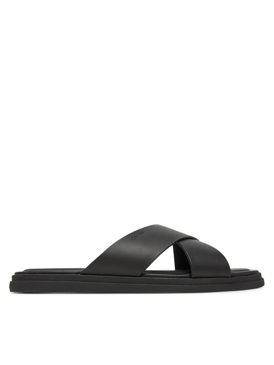 Calvin Klein Natikače Calvin Klein Criss Cross Sandal HM0HM01737 Crna