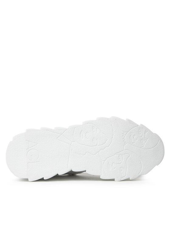 AGL Sneakers AGL Blondie Ties D943005PGKB1152101 Bianco