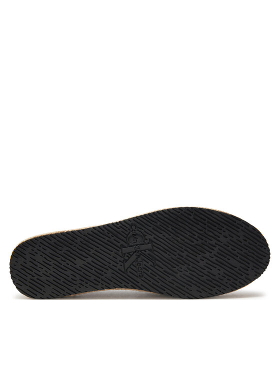 Calvin Klein Jeans Espadrile Calvin Klein Jeans Platform Espadrille Uc YW0YW01377 Črna