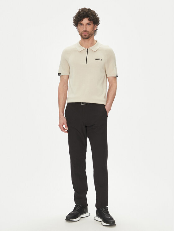 BOSS BOSS Поло K_Perform-Max_Pl 50537146 Бежевий Slim Fit